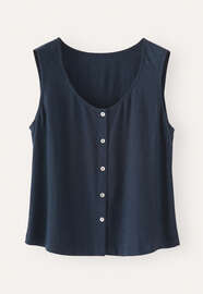 Sleeveless top, Midnight, webstill