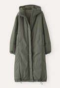 Long padded coat, Green slate, webstill