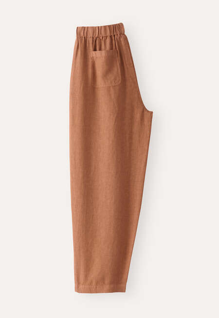Cropped trousers, Soft terracotta, completeTheLook