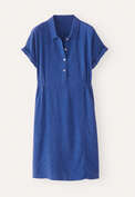 Collared short dress, Cobalt, webstill