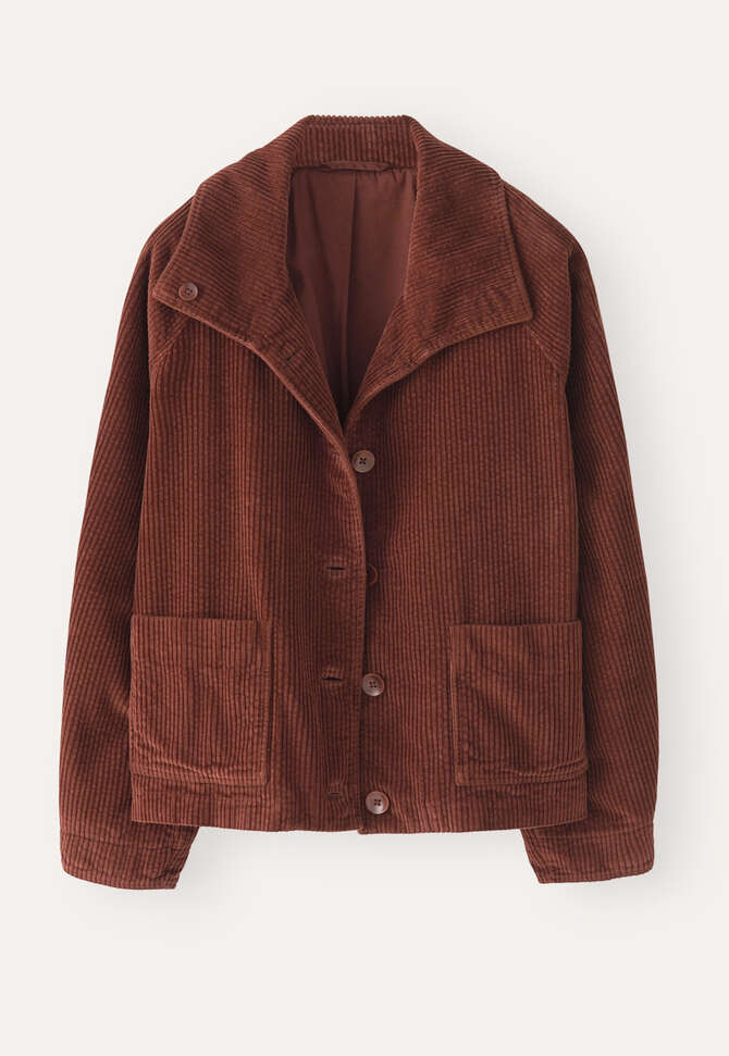 Cord jacket, Chestnut brown, completeTheLook