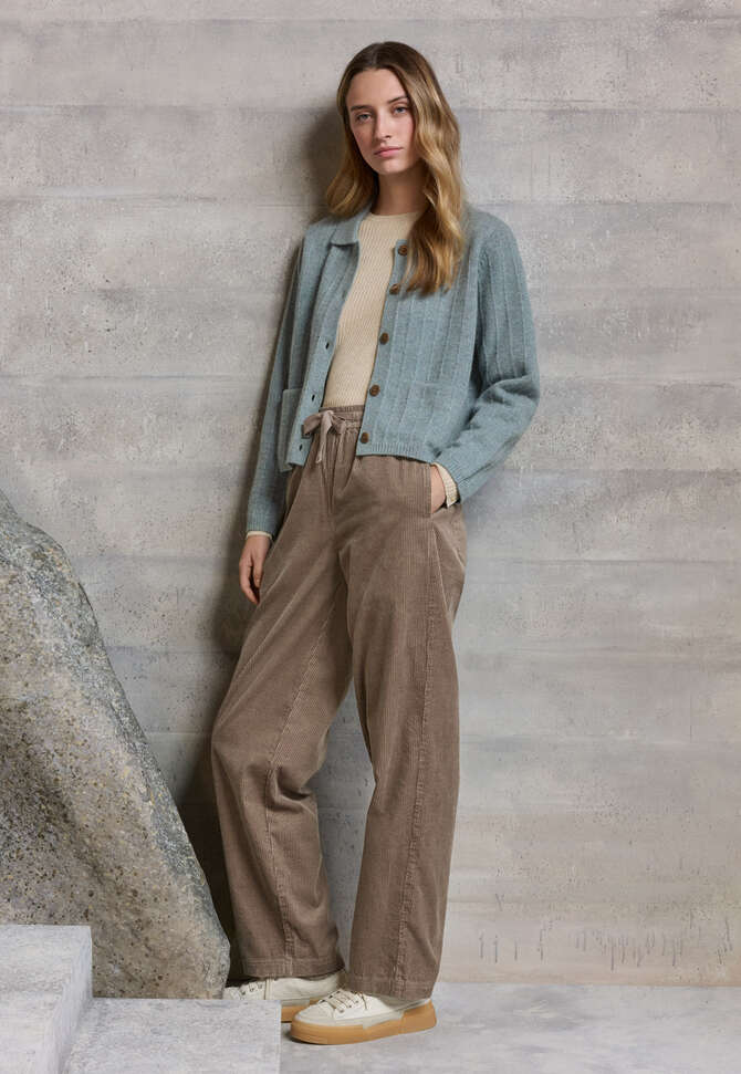 Collared cardigan, Pale ocean, completeTheLook