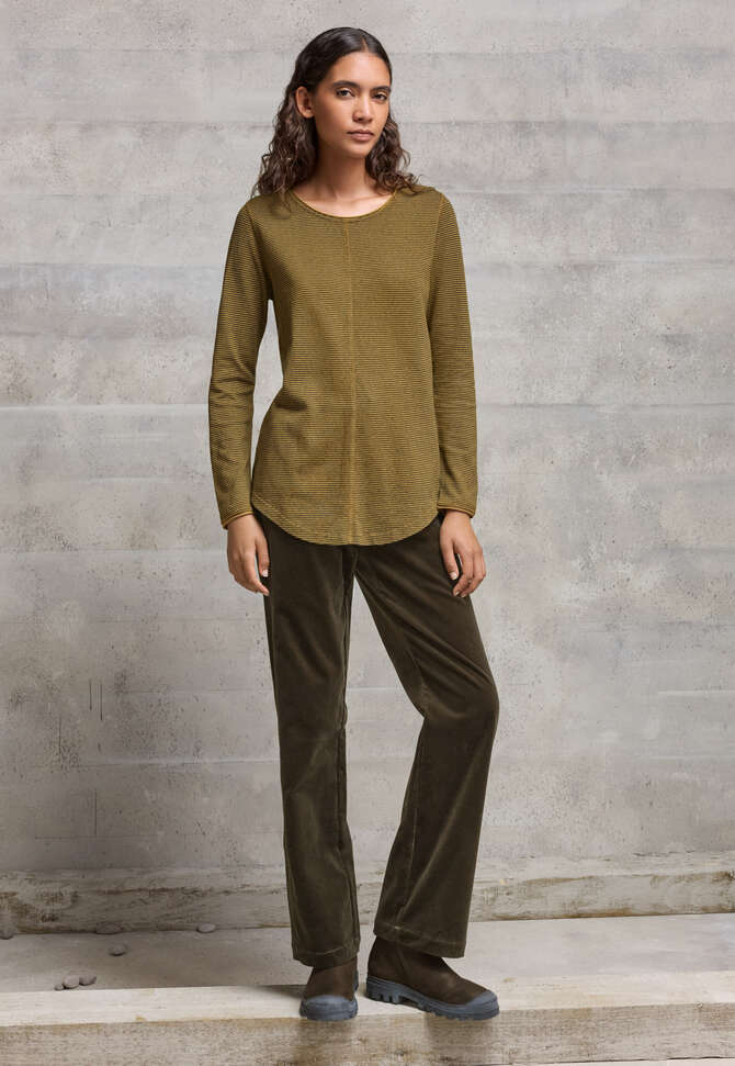 Striped top, Lichen ink, completeTheLook