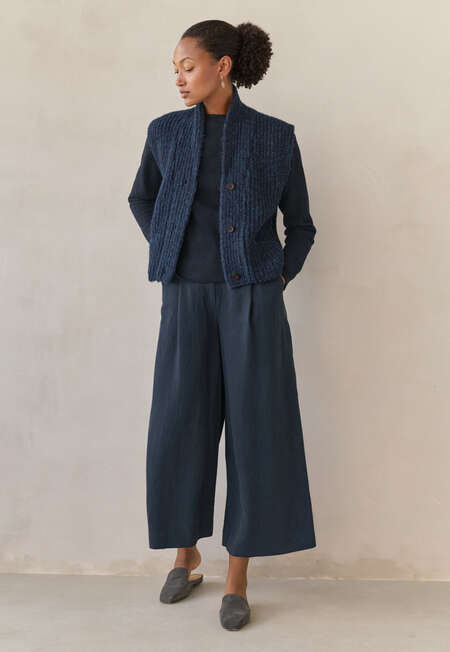 Wide & cropped trousers, Midnight, completeTheLook