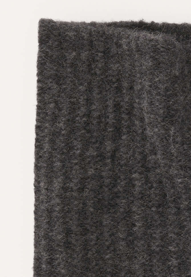 Boucl&eacute; snood, Charcoal, completeTheLook