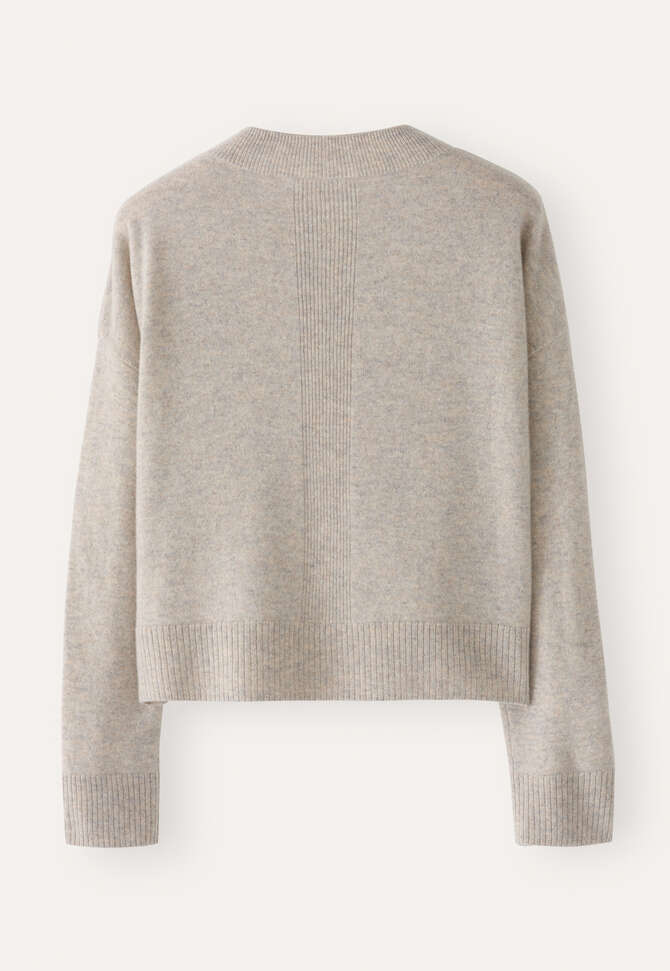 Button-neck sweater, Pebble, completeTheLook