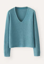 V-neck sweater, Ocean, webstill