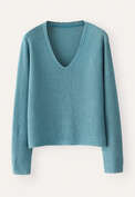 V-neck sweater, Ocean, webstill