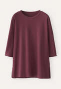 Dolman-sleeve top, Soft aubergine, webstill