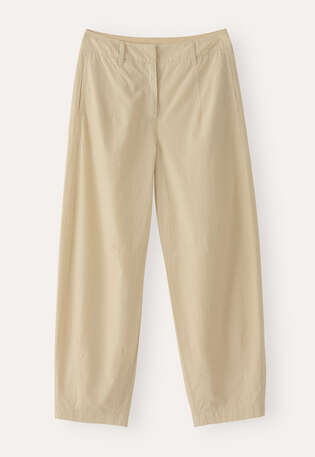 Darted-hem trousers, Stone, webstill