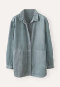 Cord overshirt, Duck-egg blue, webstill