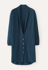 Long cardigan, Dark petrol, webstill