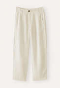 Dart-detail trousers, Parchment, webstill