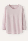 Round-neck top, Lilac rose, webstill
