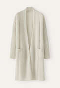 Edge-to-edge cardigan, Natural stone, webstill