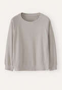 Raglan-sleeve top, Warm grey, webstill