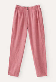 Tapered trousers, Red coral, webstill