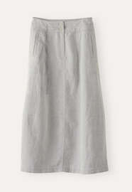 Long skirt, Grey ecru, webstill