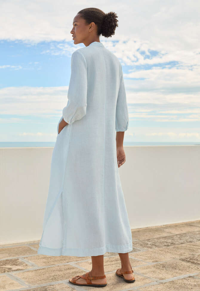 Button-through dress, Pale chambray, completeTheLook