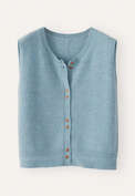 Sleeveless sweater, Aqua, webstill
