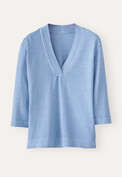 V-neck top, Cornflower, webstill