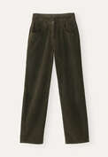 Straight-leg cord trouser, Peat, webstill