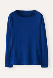 Long-sleeve top, Cobalt, webstill