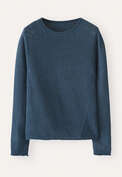 Long-sleeve sweater, Petrol, webstill