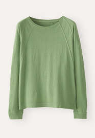 Panelled jersey top, Apple, webstill