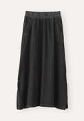 A-line cord skirt, Charcoal, webstill