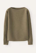 Boxy sweater, Pale khaki, webstill