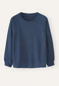Raglan-sleeve top, Dark indigo, webstill