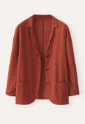 Jersey blazer, Chilli orange, webstill