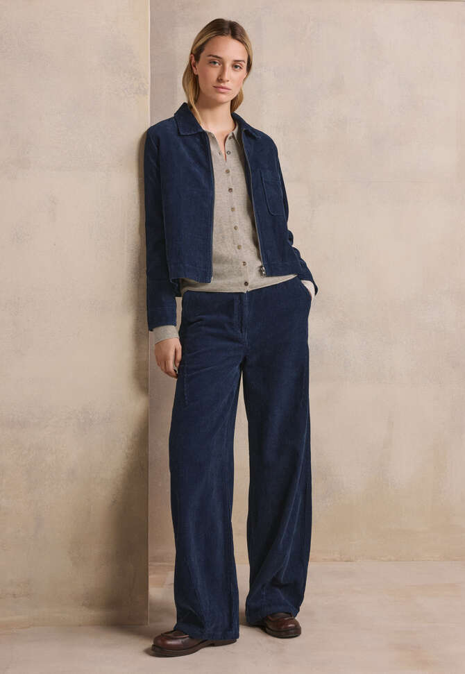 Zip-front jacket, Dark petrol, completeTheLook