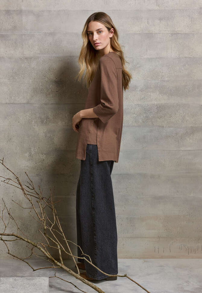Jersey tunic, Toffee, completeTheLook