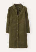 Button-through dress, Dark fern, webstill