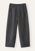 Barrel-leg trousers, Monochrome, webstill