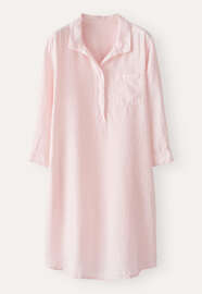 Placket-detail dress, Iced rose, webstill