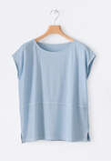 Panelled top, Chambray, webstill