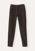 Slim trousers, Dark brown, webstill