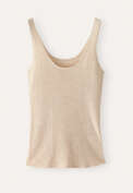 Knitted vest, Soft fawn, webstill