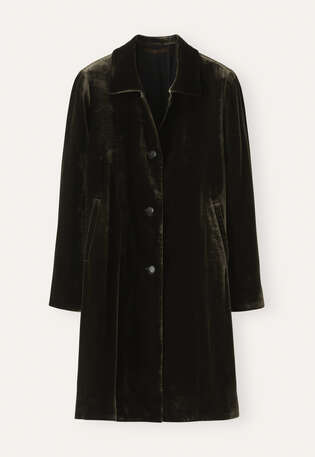 Collared coat, Fir, webstill