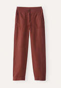 Straight-leg trousers, Rust brown, webstill