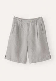 Pleat-front shorts, Pale mink, webstill