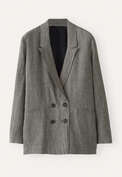 Double-breasted jacket, Monochrome, webstill
