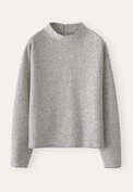 Inlay-stitch sweater, Monochrome, webstill