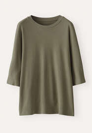 Dolman-sleeve top, Khaki, webstill