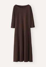 Jersey bias-cut dress, Port, webstill