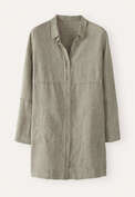 Longline shirt, Soft khaki, webstill