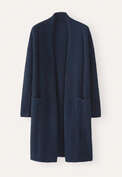 Edge-to-edge cardigan, Dark petrol, webstill